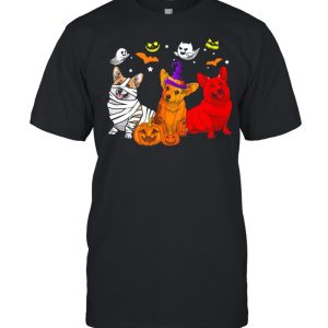 Corgi Dog Witch Boo Halloween shirt Corgi Dog Witch Boo Halloween shirt