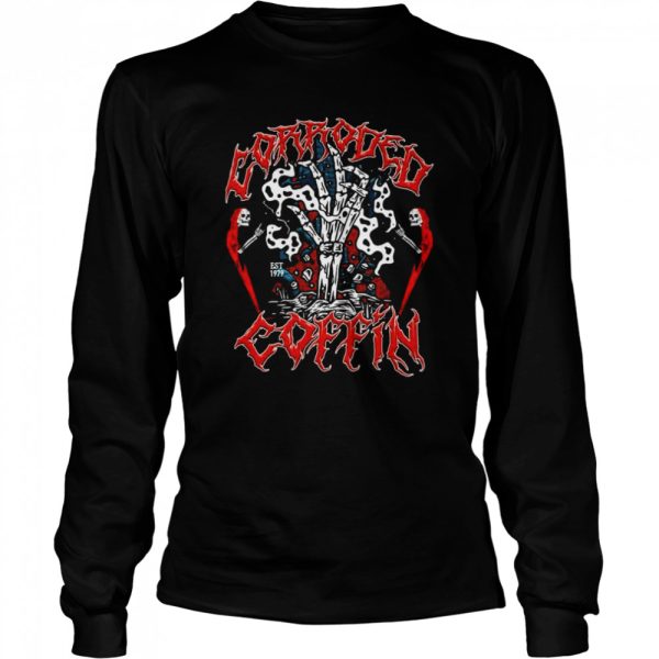 Corroded Coffin Halloween shirt