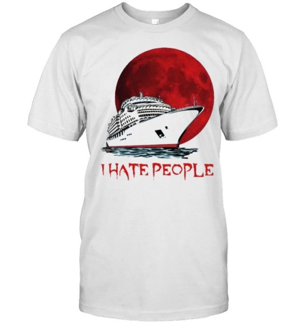 Cruise Halloween I hate people shirt