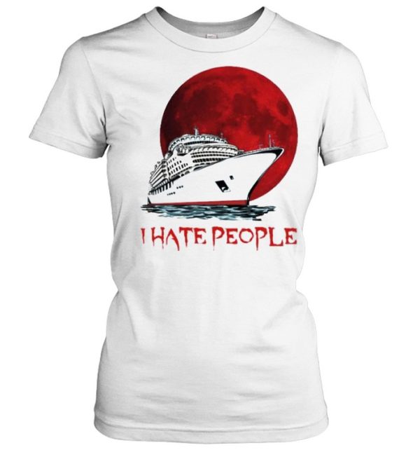 Cruise Halloween I hate people shirt