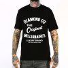 DIAMONDS CO MILLIONAIRES MENS TSHIRT