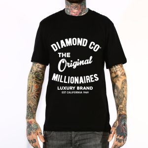 DIAMONDS CO MILLIONAIRES MENS TSHIRT