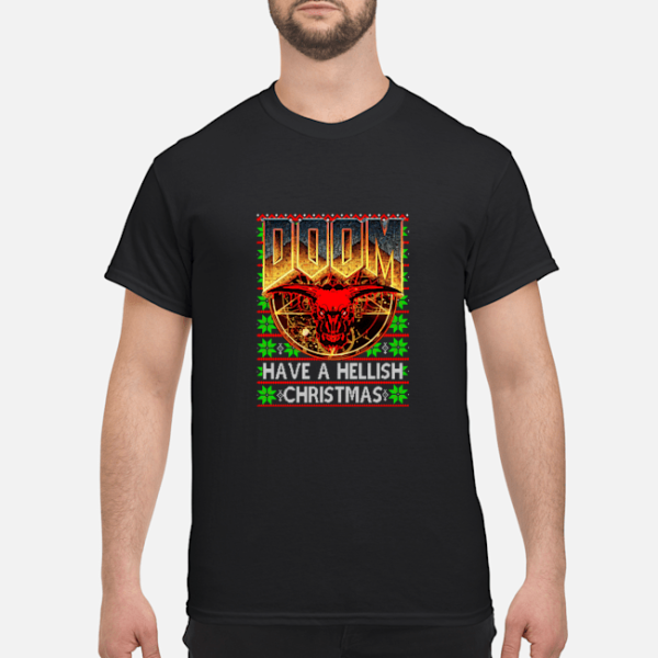 DOOM Have a Hellish Christmas sweatshirt, hoodie, long sleeve