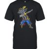 Dabbing Skeleton Pirate Jolly Roger Halloween Birthday shirt