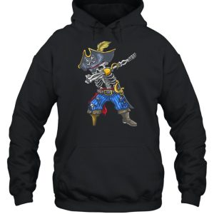 Dabbing Skeleton Pirate Jolly Roger Halloween Birthday shirt 5
