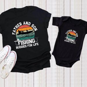 Dad Son Matching T-Shirt Gift For Dad