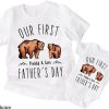 Dad Son Matching T-Shirt Gift For Fathers Day T-Shirt