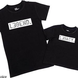 Dad Son Matching T-Shirt Legend N Legacy Shirt Gift For Dad