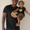 Dad Son Matching T-Shirt Pizza Pie And Slice Gift For Dad