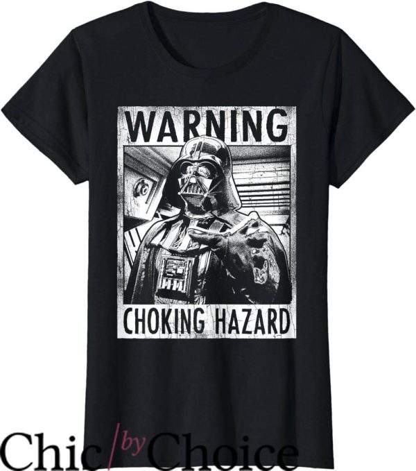 Darth Vader T-Shirt Choking Hazard Vintage