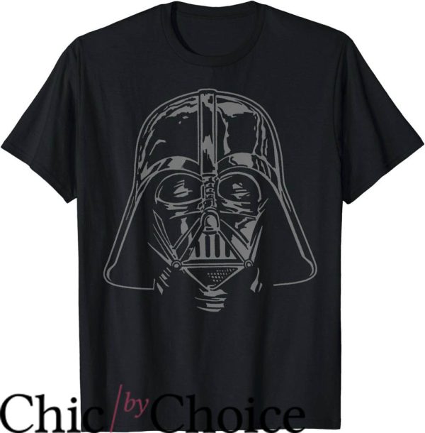 Darth Vader T-Shirt Helmet Graphic