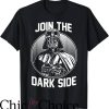 Darth Vader T-Shirt Join The Dark Side Collegiate