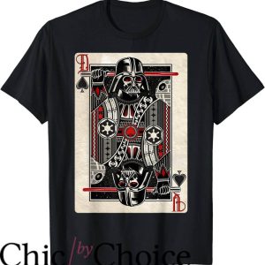 Darth Vader T-Shirt King Of Spades Playing Card