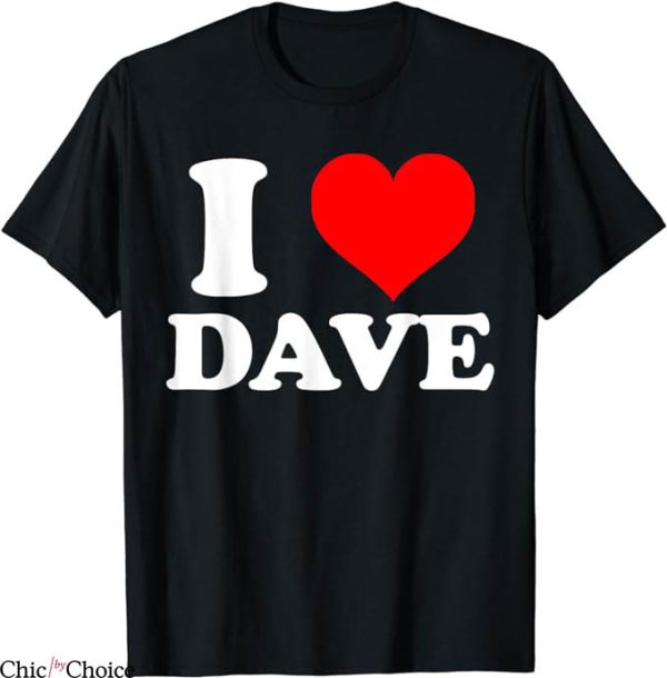 Dave Grohl T-Shirt I Heart Dave T-Shirt Music