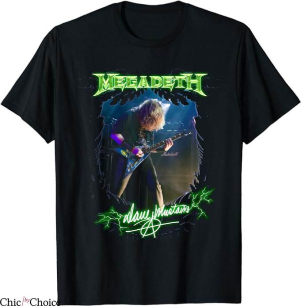 Dave Grohl T-Shirt Megadeth Dave Guitar T-Shirt Music