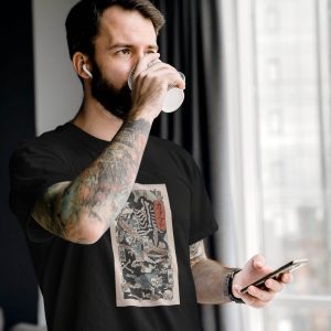 Demon Slayer T-Shirt Japanese Ukiyo E Woodblock Anime