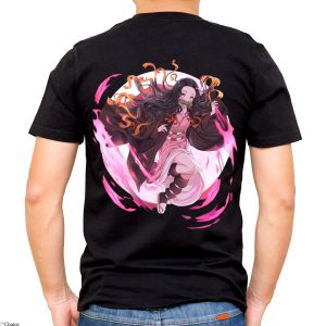 Demon Slayer T-Shirt Nezuko Anime Japanese Manga Funny