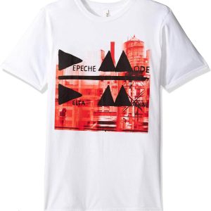 Depeche Mode UK T-Shirt Electronic Music Band Photo