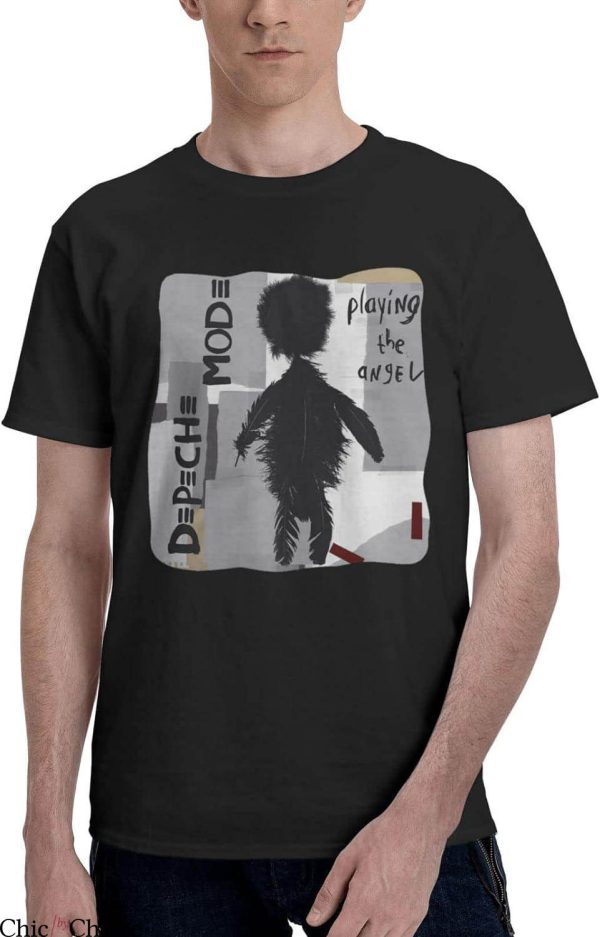 Depeche Mode UK T-Shirt Electronic Music Band Vintage