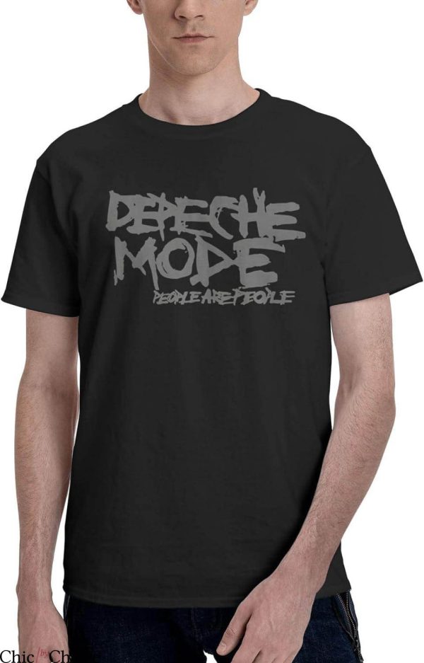 Depeche Mode UK T-Shirt Electronic Music Vintage 90s