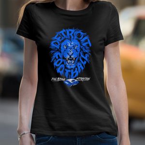Detroit football the mane attraction shirt 3 Detroit football the mane attraction shirt 4