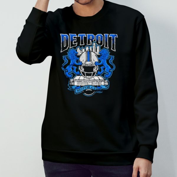 Detroit motor city football shirt