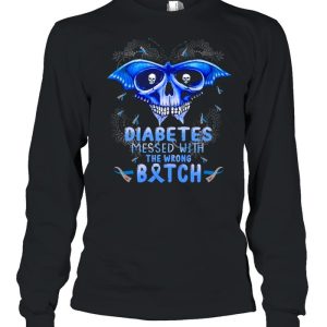 Diabetes messed with the wrong bitch shirt 2 Diabetes messed with the wrong bitch shirt 3