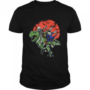 Dinosaur Adult And Youth Halloween T-Rex With Friends Essential T-shirt Dinosaur Adult And Youth Halloween T-Rex With Friends Essential T-shirt