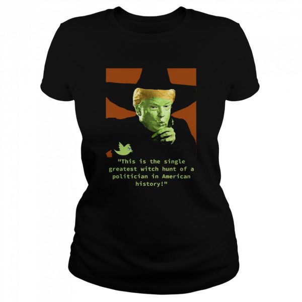 Donald Trump Witch Hunt Trump Halloween Shirt