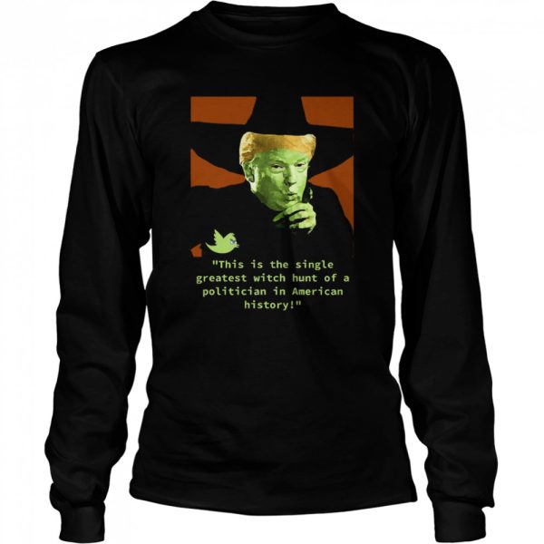 Donald Trump Witch Hunt Trump Halloween Shirt