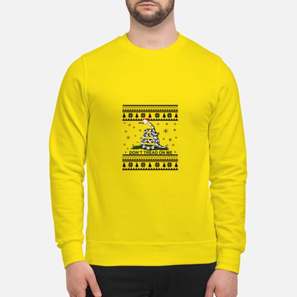 Don’t Tread On Me Christmas sweater, sweatshirt, hoodie