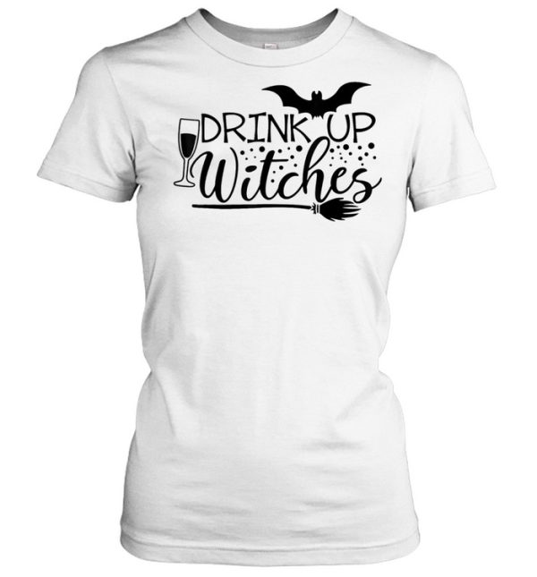 Drink Up Witch Bad Witch Vibes Happy Halloween shirt