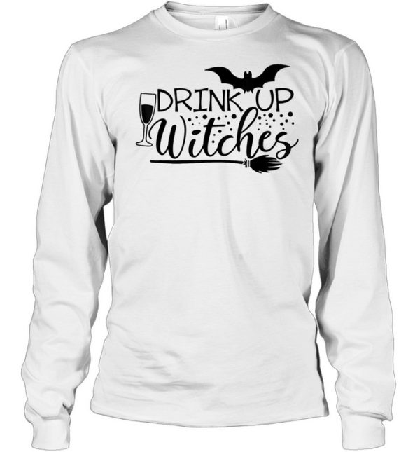 Drink Up Witch Bad Witch Vibes Happy Halloween shirt