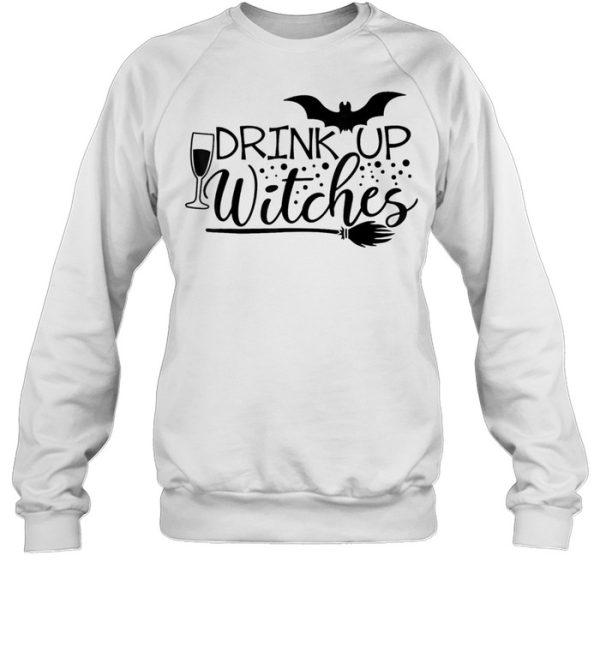 Drink Up Witch Bad Witch Vibes Happy Halloween shirt