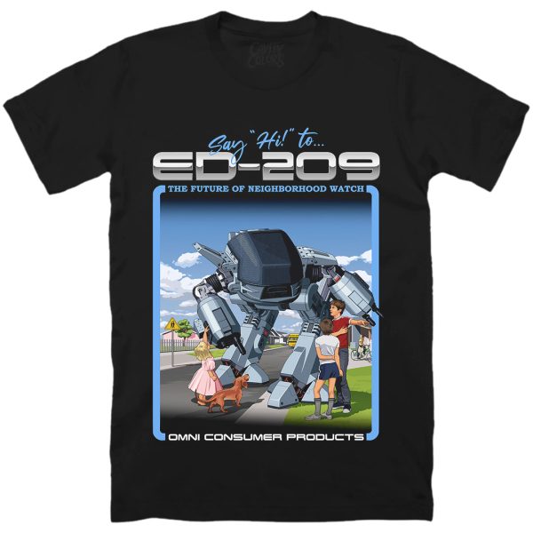 ED-209 NEIGHBORHOOD WATCH – T-SHIRT