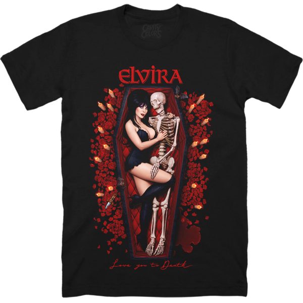 ELVIRA LOVE YOU TO DEATH – T-SHIRT