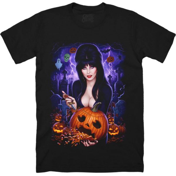 ELVIRA QUEEN OF HALLOWEEN – T-SHIRT