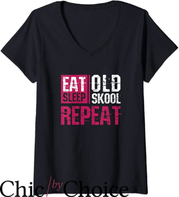 Eat Sleep Rave Repeat T-Shirt Eat Sleep Old Skool