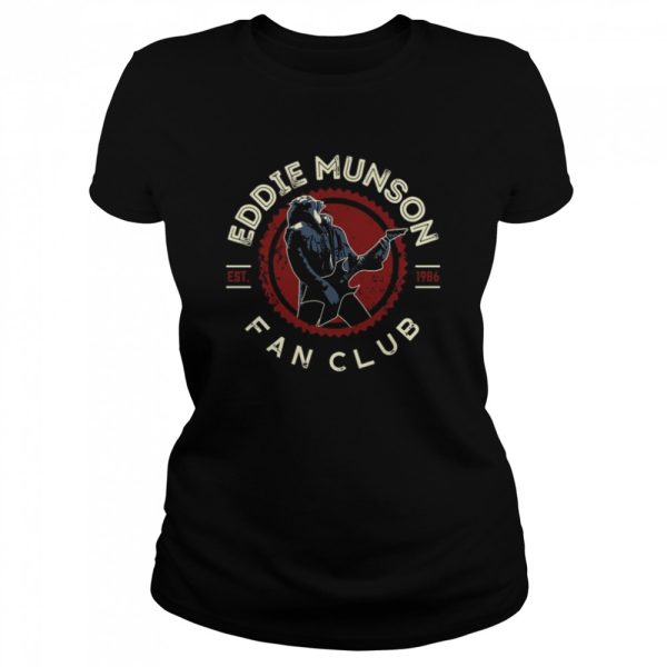 Eddie Munson Guitar Fan Club Halloween shirt