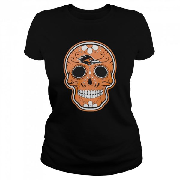 Ellington Roadrunners Sugar Skull shirt