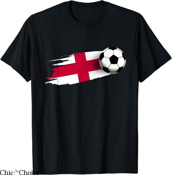 England Football T-Shirt Flag Jersey Soccer Team Crest