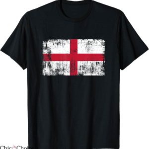 England Football T-Shirt National Flag Fan Sports Crest