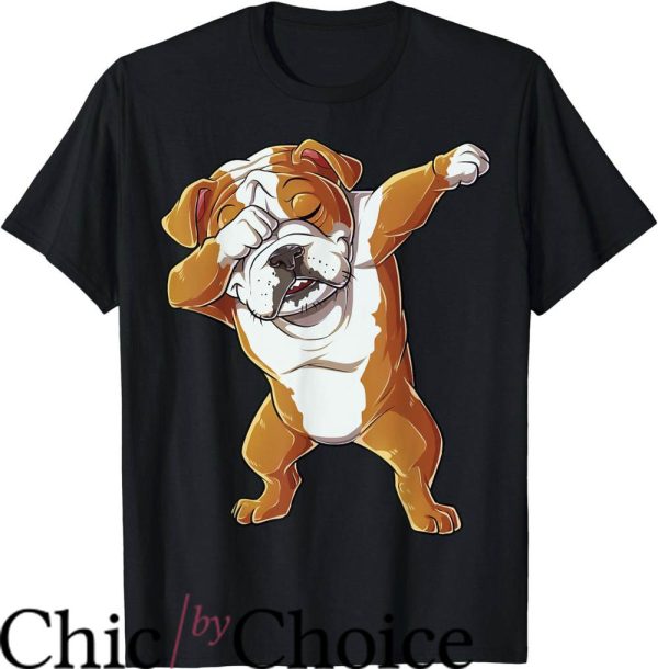 English Bulldogs T-Shirt Dabbing English Bulldog