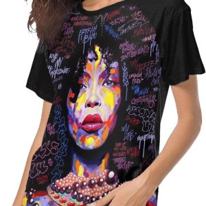 Erykah Badu T-Shirt DaihAnle Erykah Badu Tee Music