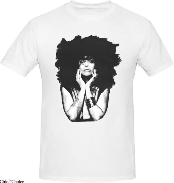 Erykah Badu T-Shirt Her Potrait T-Shirt Music