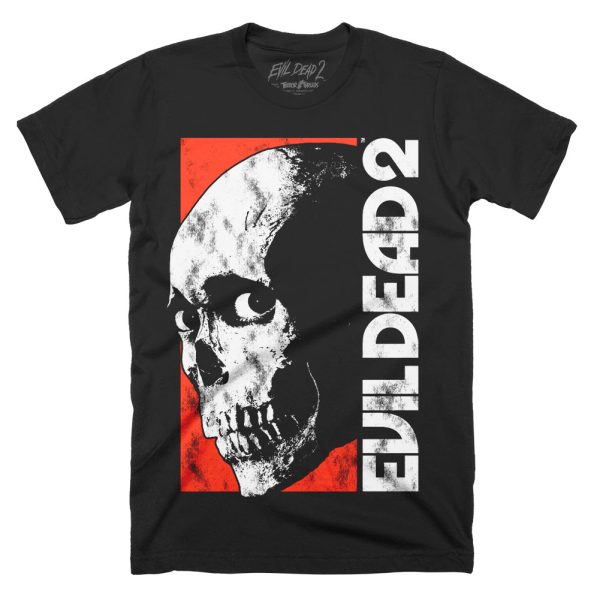 Evil Dead 2 Classic Skull T-Shirt