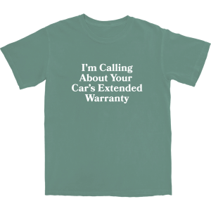 Extended Warranty T Shirt Extended Warranty T Shirt