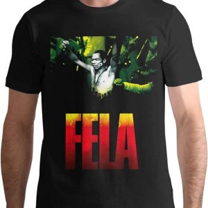 Fela Kuti T-Shirt Fela Kuti Fan Art Tee Shirt Music