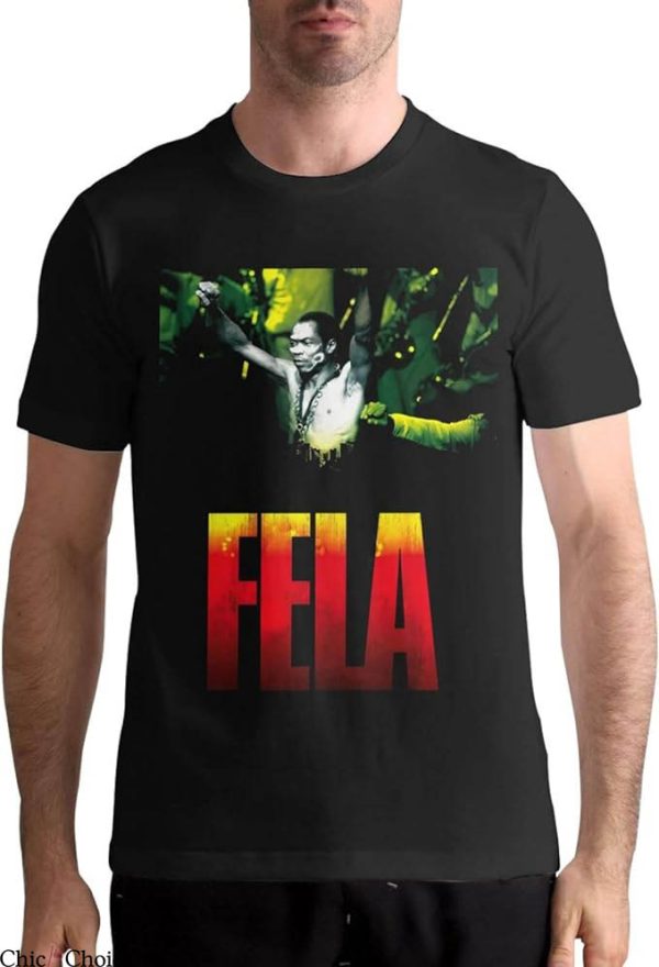 Fela Kuti T-Shirt Fela Kuti Fan Art Tee Shirt Music