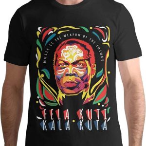 Fela Kuti T-Shirt Kala Kuta Tee Shirt Music